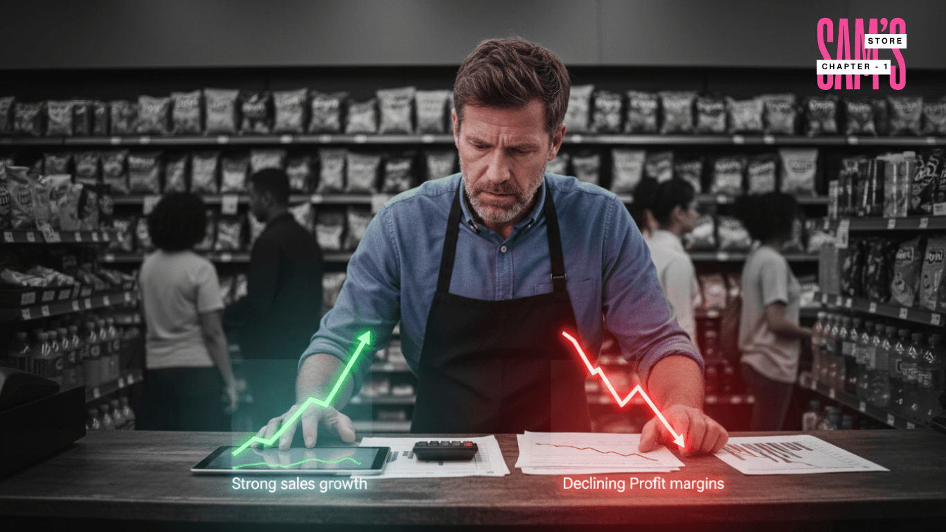 Sam’s C-Store Diaries, Episode 1 When strong sales didn’t translate into real profit clarity powered by MercuryOne.